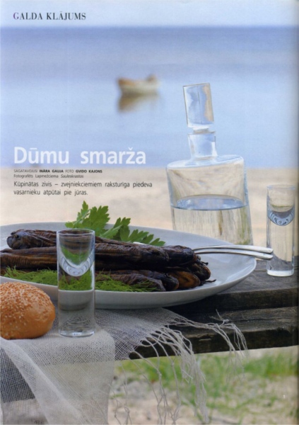 Style for page&nbsp;on the&nbsp;theme - Ideas for&nbsp;Fish Serving on the Beach. Photo Gvido Kajons