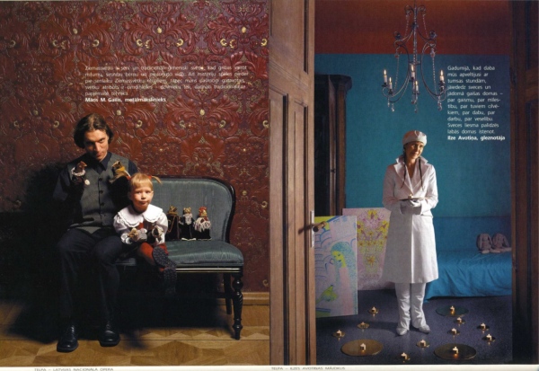 Styles for page&nbsp;on the&nbsp;theme - Designers and Artists and their Christmas Space. Photo Oleg Zernov