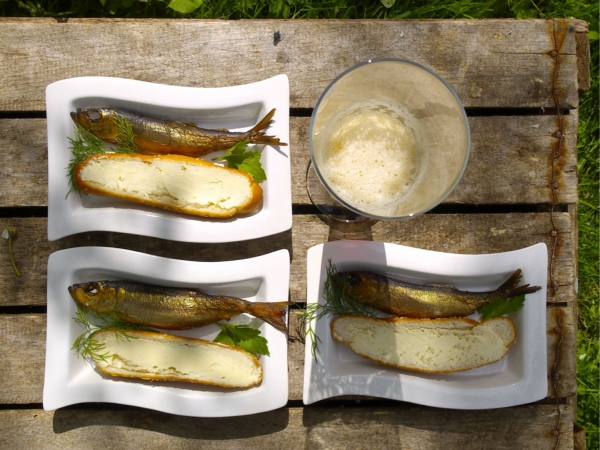 Style for page&nbsp;on the&nbsp;theme - Ideas for&nbsp;Fish Serving on the Beach. Photo Gvido Kajons